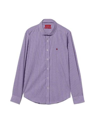 Camisa Lion of Porches de cuadros para hombre slim fit