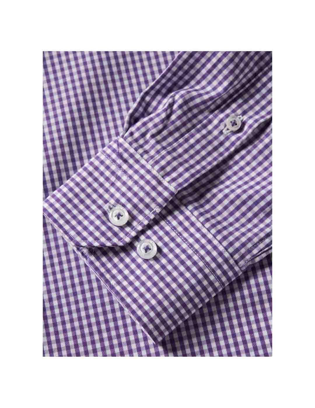 Camisa Lion of Porches de cuadros para hombre slim fit