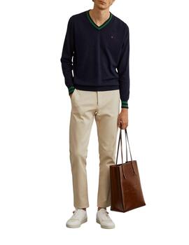 Jersey Lion of Porches con escote a pico para hombre