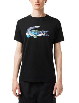 Camiseta Lacoste regular fit de manga corta y cuello redondo