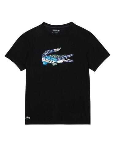 Camiseta Lacoste regular fit de manga corta y cuello redondo