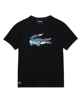 Camiseta Lacoste regular fit de manga corta y cuello redondo