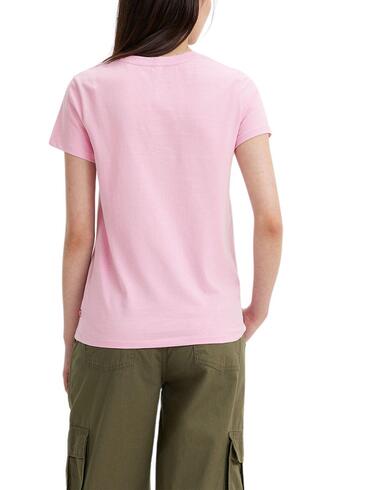 Camiseta Levi's® The Perfect Tee rosa para mujer