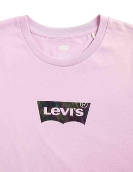 Camiseta Levi's® The Perfect Tee rosa para mujer