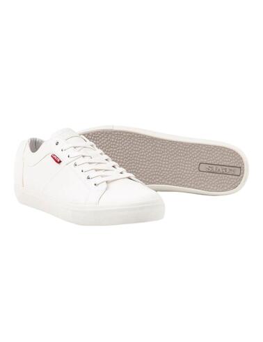 Zapatillas Levi's® Woodward blanco hombre