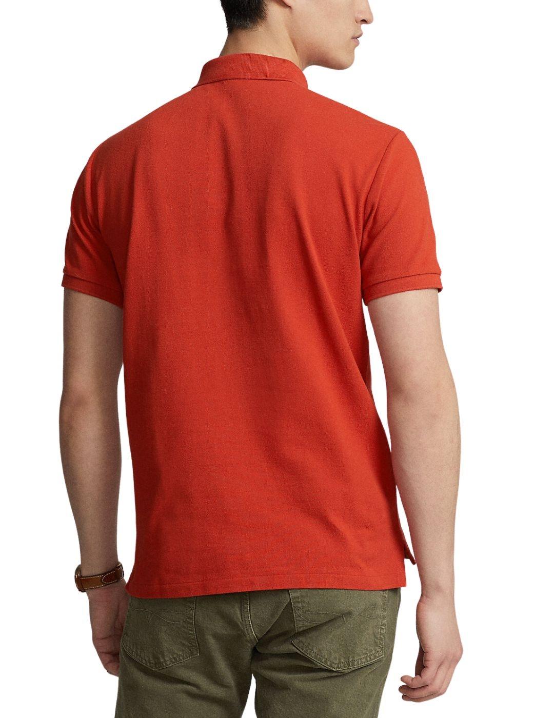 Polo de Polo Ralph Lauren de piqué custom slim fit hombre