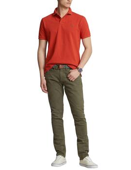Polo de Polo Ralph Lauren de piqué custom slim fit hombre