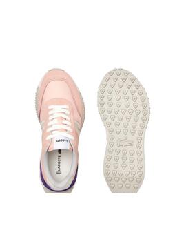 Zapatillas Lacoste L-Spin Deluxe de mujer con talón colorido