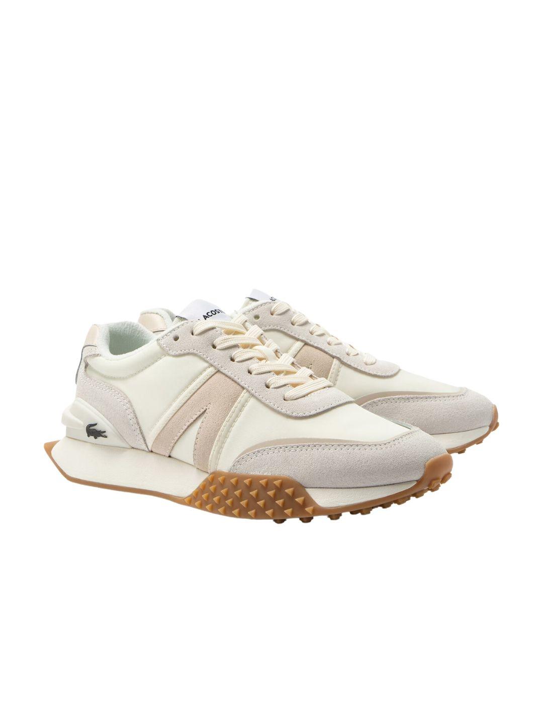 Zapatillas Lacoste L-Spin Deluxe de mujer con talón colorido
