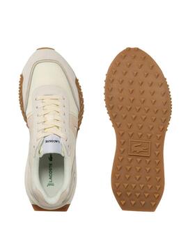 Zapatillas Lacoste L-Spin Deluxe de mujer con talón colorido
