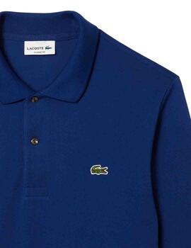 Polo Lacoste polo L1312 de manga larga para hombre