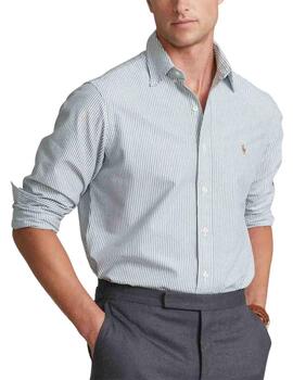 Camisa Polo Ralph Lauren de oxford slim fit de rayas
