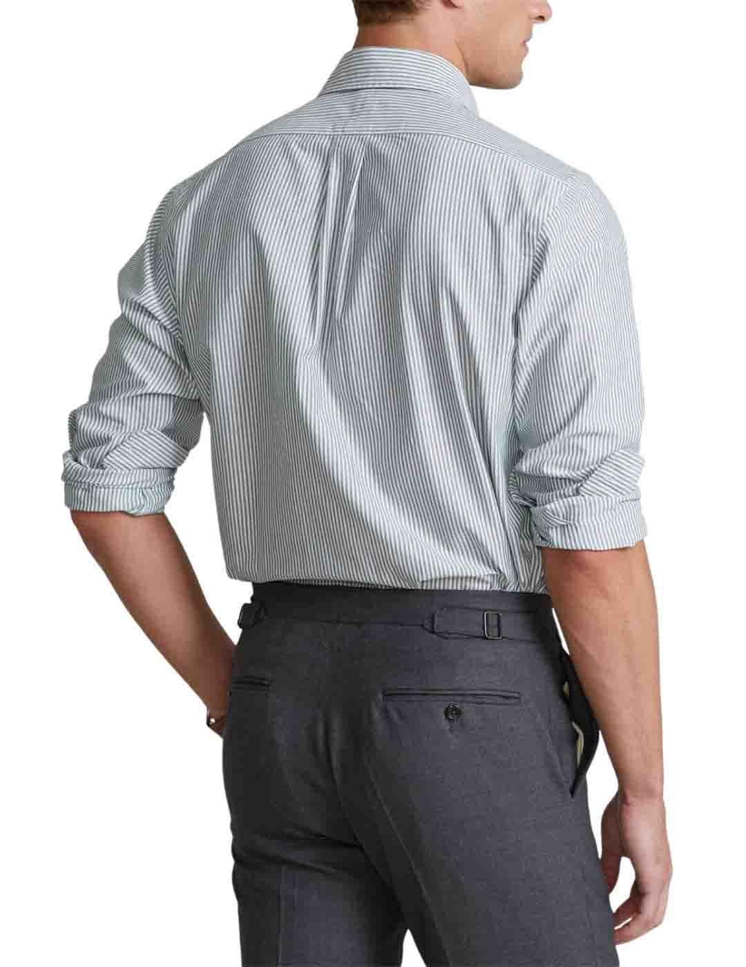Camisa Polo Ralph Lauren de oxford slim fit de rayas