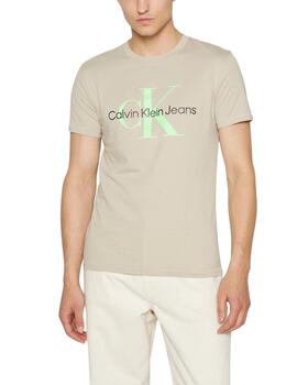 Camiseta Calvin Klein slim para hombre de algodón orgánico