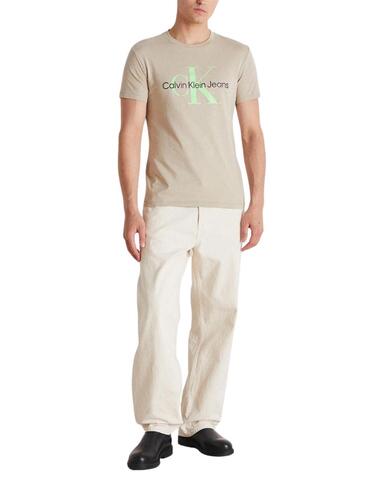 Camiseta Calvin Klein slim para hombre de algodón orgánico