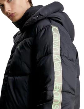 Chaqueta Calvin Klein overside con tira en la manga