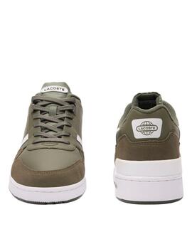 Zapatillas Lacoste T-Clip bicolor en  piel para hombre