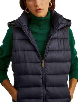 Chaleco Lion of Porches con capucha ajustable para mujer