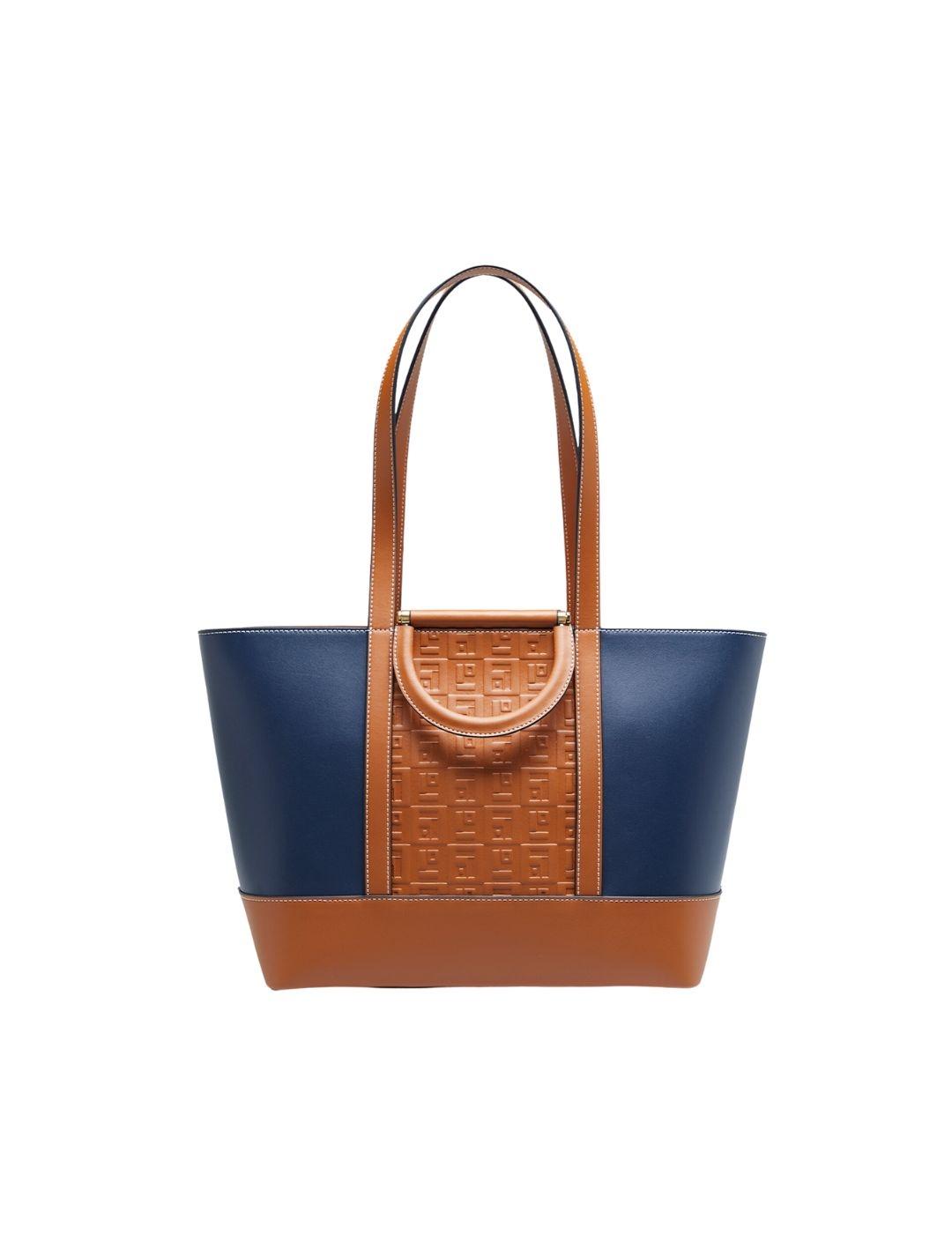Bolso shopper Lion of Porches con monograma