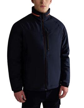 Chaqueta corta Napapijri Graham para hombre en azul marino