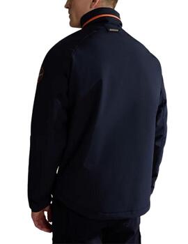 Chaqueta corta Napapijri Graham para hombre en azul marino