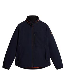 Chaqueta corta Napapijri Graham para hombre en azul marino