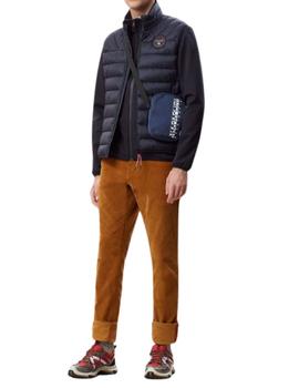 Chaleco Napapirji Aerons acolchado para hombre azul marino