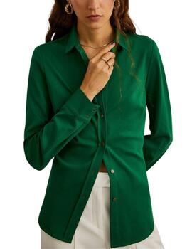 Camisa Lion of Porches slim fit de punto para mujer