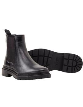 Botas Levi's® Trooper Chelsea negra mujer