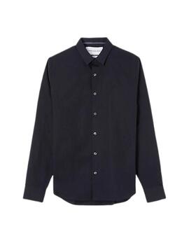 Camisa Calvin Klein slim fit de algodón elástico