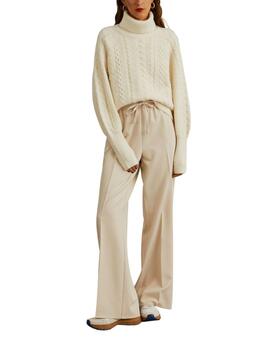 Jersey Lion of Porches con cuello alto con lana de alpaca