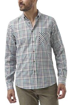 Camisa Florentino de cuadros slim fit de manga larga