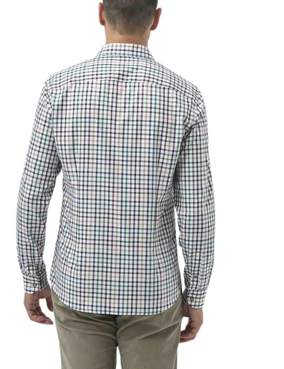 Camisa Florentino de cuadros slim fit de manga larga