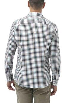 Camisa Florentino de cuadros slim fit de manga larga