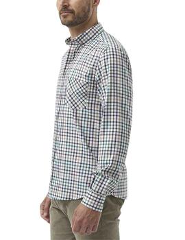 Camisa Florentino de cuadros slim fit de manga larga