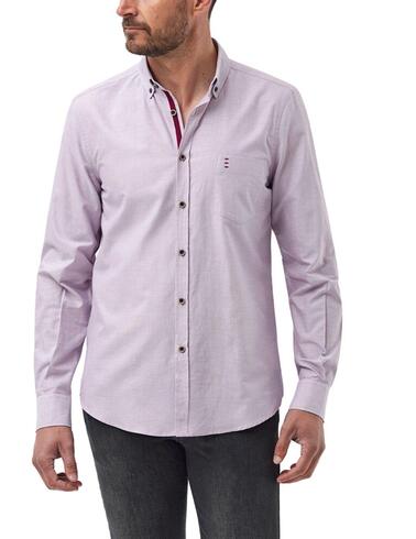 Camisa Florentino de oxford regular fit para hombre