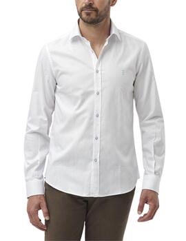 Camisa Florentino slim fit con tejido estructurado