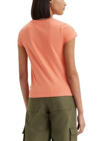 Camiseta Levi's® Graphic Autentic blanca para mujer