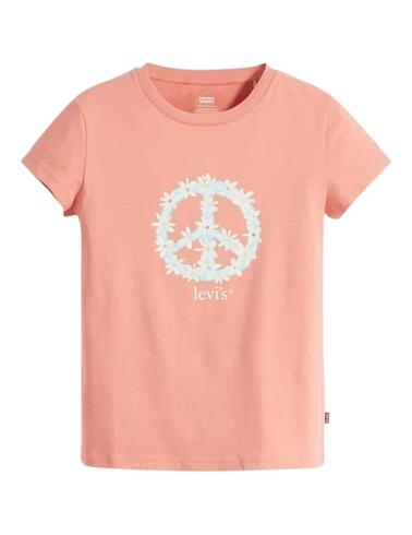 Camiseta Levi's® Graphic Autentic blanca para mujer