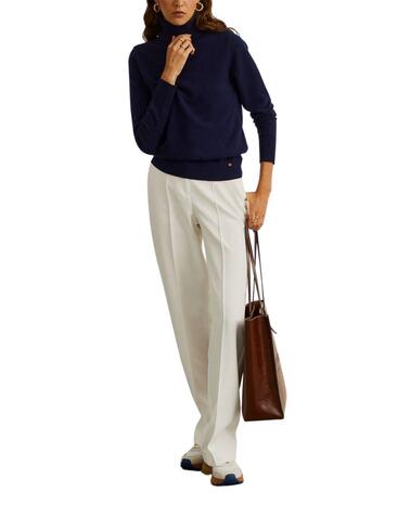 Jersey Lion of Porches de cuello alto de lana