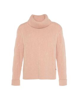Jersey Lion of Porches de lana con cuello alto para mujer