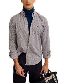 Camisa Lion of Porches de cuadros para hombre regular fit
