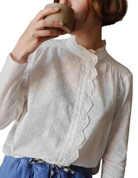 Camiseta romántica Indi & Cold combinada de mujer
