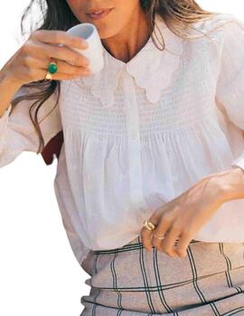 Camisa Indi & Cold con cuello festón