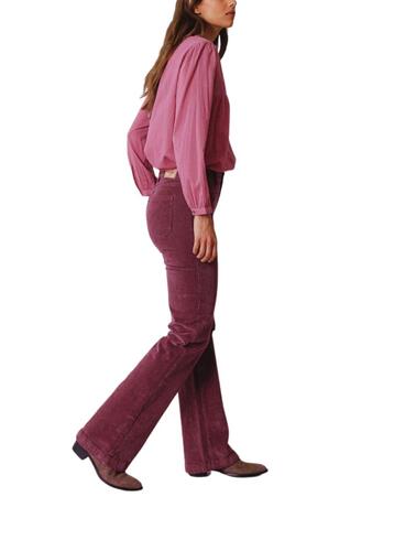 Camisa Indi & Cold con bordado Shiiffli de mujer