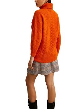 Jersey Lion of Porches con cuello alto con lana de alpaca