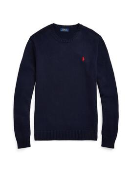 Jersey Polo Ralph Lauren de algodón con cuello redondo