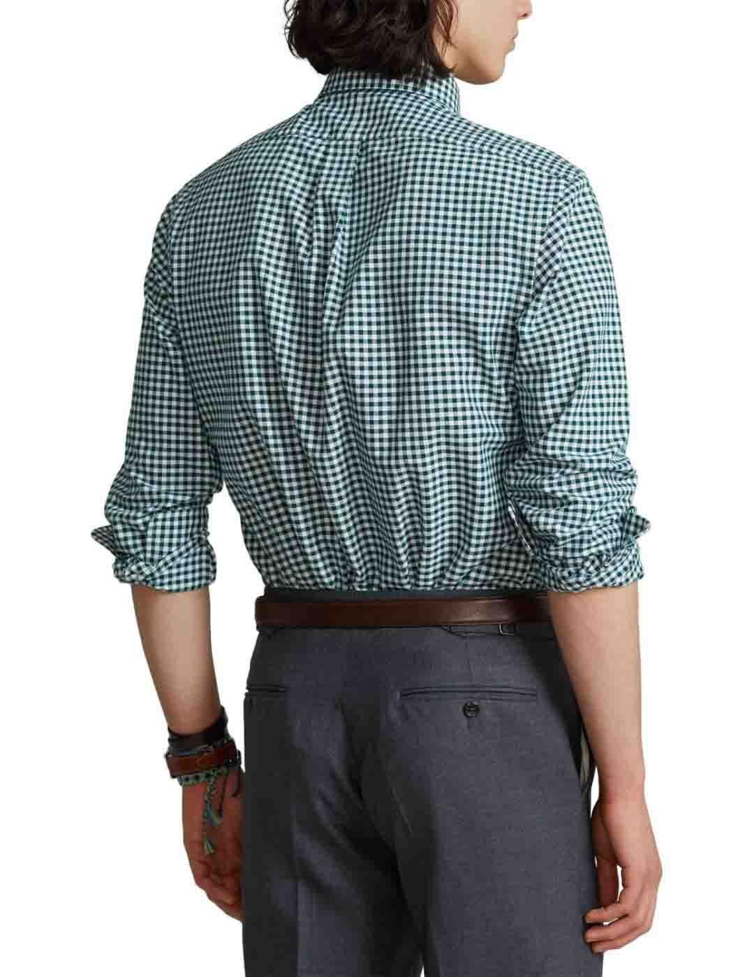 Camisa Polo Ralph Lauren slim fit con cuadro vichy