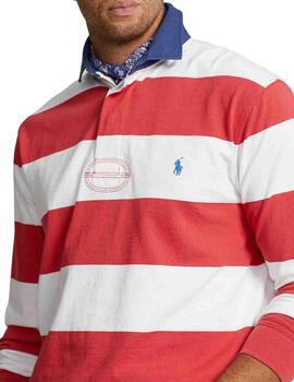 Polo Rugby Polo Ralph Lauren de manga larga para hombre