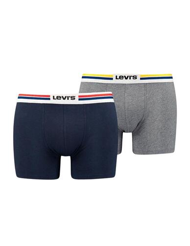 Boxer Levi's® básico con logotipo en la cinturilla pack de 2